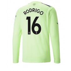 Manchester City Rodri Hernandez #16 Tredje Tröja 2022-23 Långa ärmar